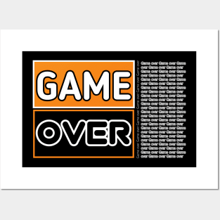 Game over Posters and Art